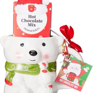 Polar Bear Mug With Hot Chocolate Mix