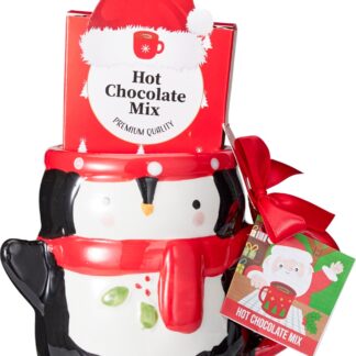 Penguin Mug With Hot Chocolate Mix