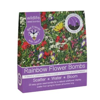 Wildlife Seed Bombs - Rainbow Flower Bombs - Perfect Gift!