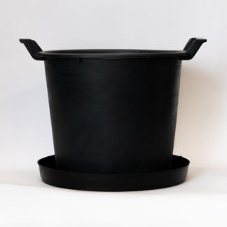 Heavy Duty Black Container Pots - Ideal Planters For Fruit Trees - Pack of 5