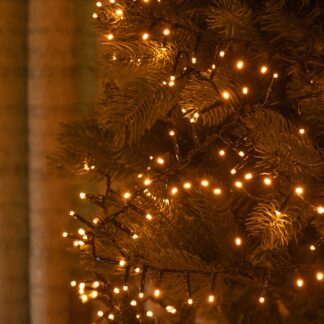 300 Winter Wishes Firefly Lights Red And Warm White - Christmas Lights