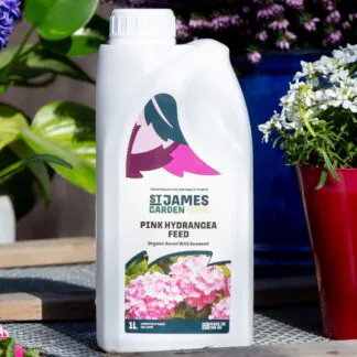 Pink & Red Hydrangea Fertiliser – Special Organic Based Feed For Pink Hydrangea Plants