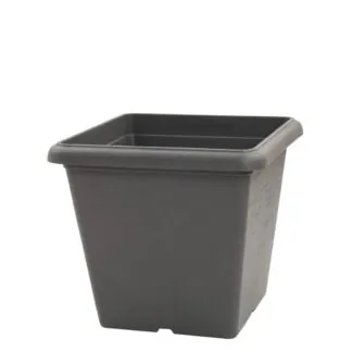 30cm Urban Grey Cube Pot