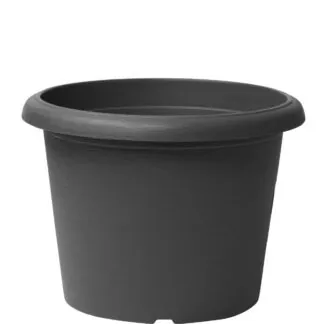 25cm Urban Grey Cylinder Pot